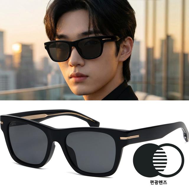 휴고보스 선글라스 BOSS1567FSK 807M9 남자 여자 아시안핏 편광 이민호 착용