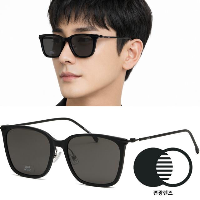 휴고보스 선글라스 BOSS1689FSK 003M9 편광 가벼운 아시안핏 우도환 착용