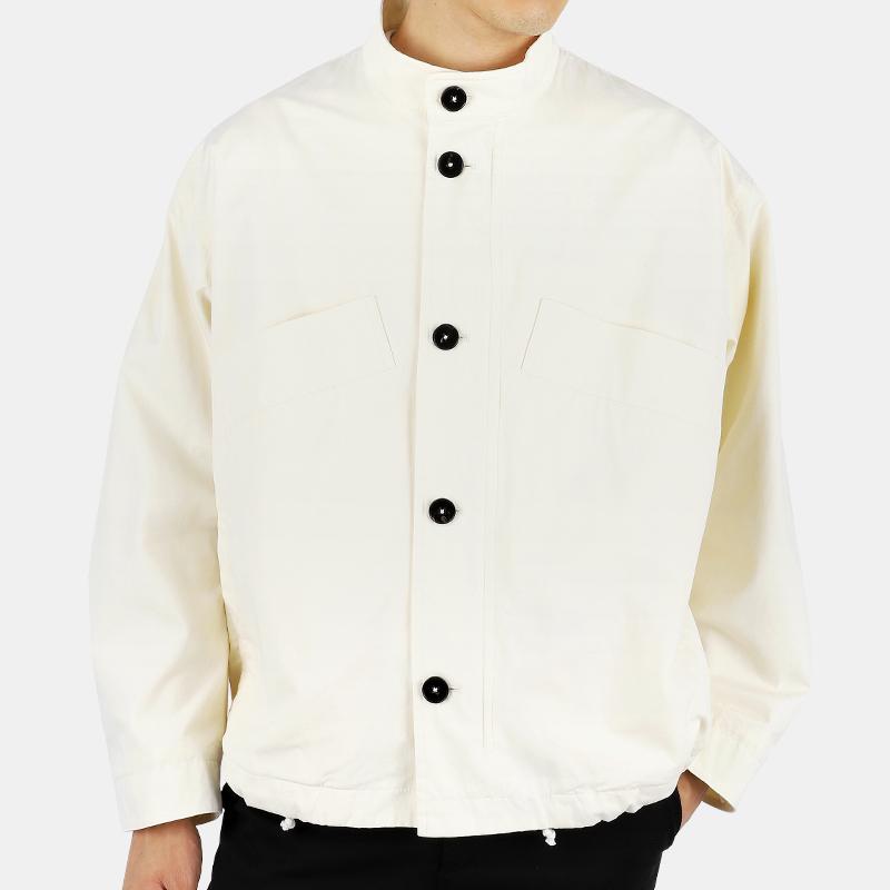 디몬트 22 F/W 질샌더 남성 캐주얼 드로스트링 코튼 자켓(연베이지) JSMU420323 MU241300 278