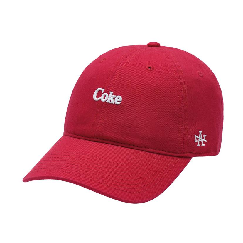 [아메리칸니들] COCA-COLA COKE LOGO MICRO SLOUCH CAP - RED