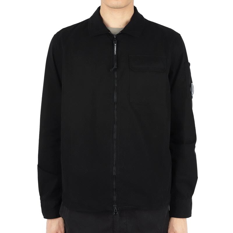 디몬트 24 S/S CP컴퍼니 남성 렌즈 와펜 클래식 셔츠 자켓(블랙) 16CMSH158A 002824G 999