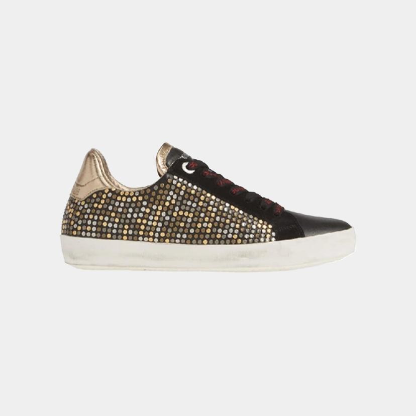 당일배송쟈딕앤볼테르 여성 ZADIG AO STUDS NOIR 스니커즈 SHAT1703F