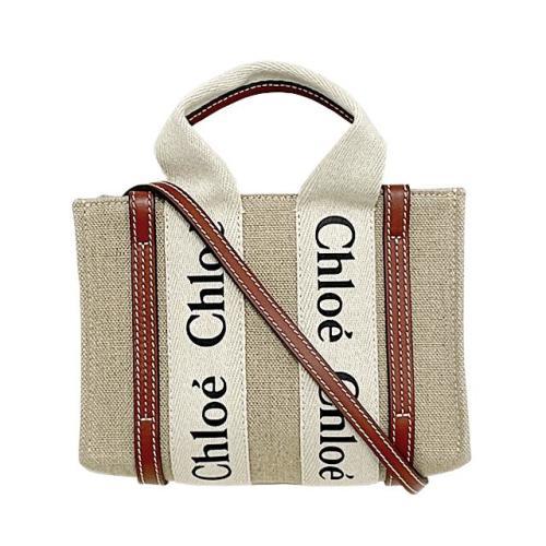 [논현 더팩토리](당일) 24FW 끌로에 WOODY 우디 미니 토트백 (CHC22AP237I26 90U)