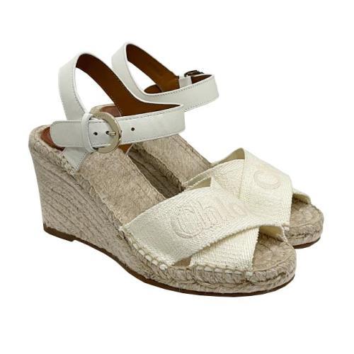 [논현 더팩토리](당일) 24FW 끌로에 앵클 스트랩 웨지 샌들 (CHC24S995FU 101)