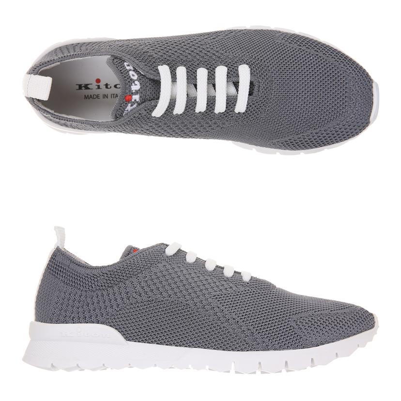 [국내/당일]25SS USSFITS N0080908 GREY 키톤 로고 텅 런닝 메쉬 스니커즈
