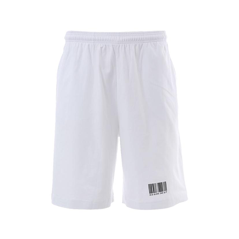 [국내/당일]22SS VL12PA500W WHITE 베트멍 바코드 버뮤다 화이트 반바지