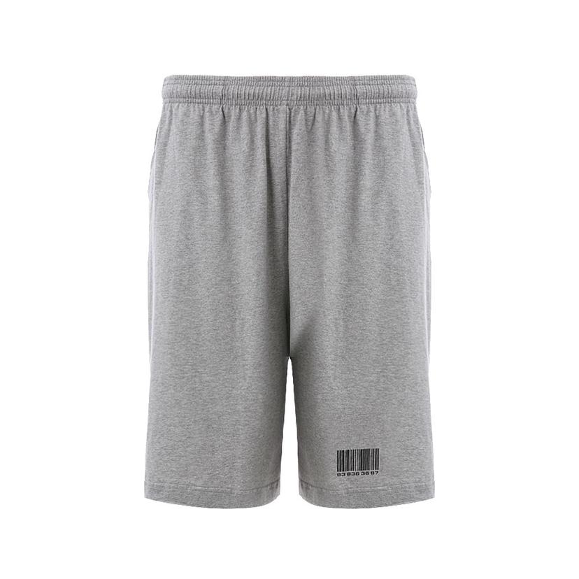 [국내/당일]22SS VL12PA500G GREYMELANGE 베트멍 바코드 버뮤다 반바지