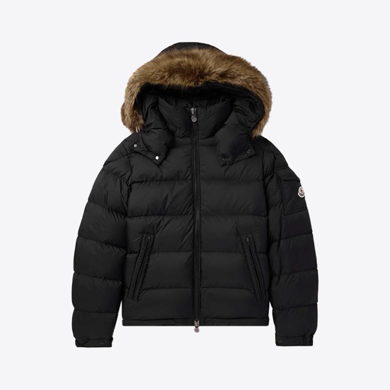 몽클레어 남성 마야프 후드 쇼트 패딩 다운 자켓 (블랙) 1A00270 5968E 999