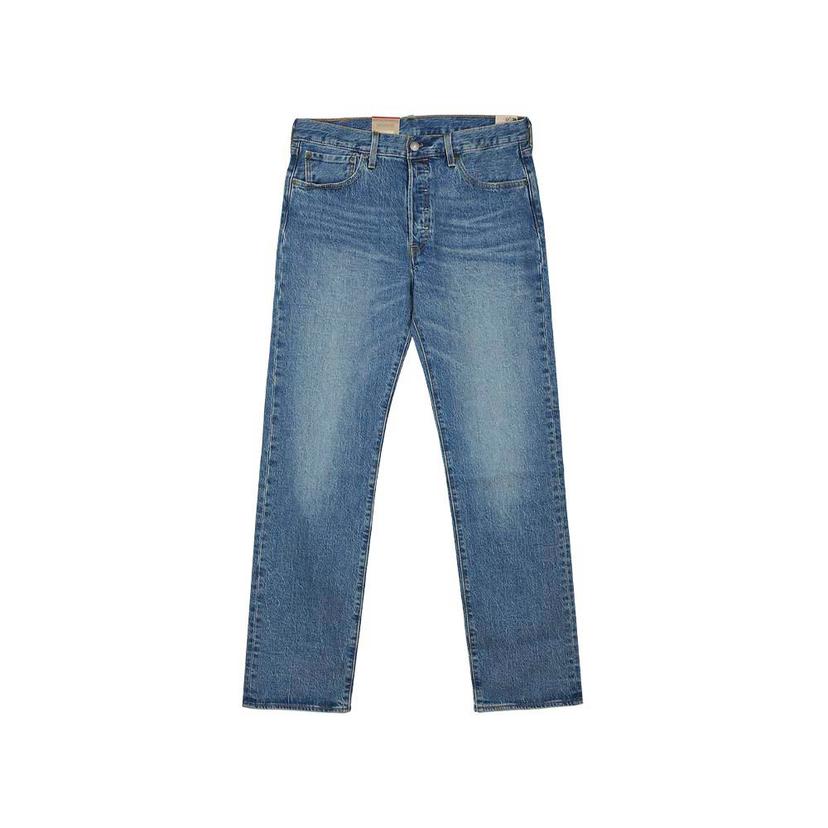 리바이스 남성 501 오리지널 진 미디움 블루 00501-2333