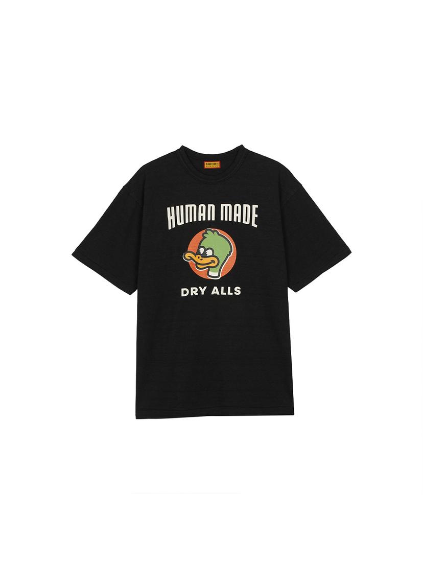 휴먼메이드 남여공용 데이 올즈 그래픽 티셔츠 블랙 HM29TE007-BK