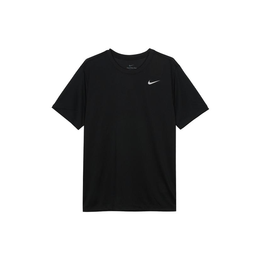 나이키 드라이핏 피트니스 티셔츠 블랙 DX0990-010