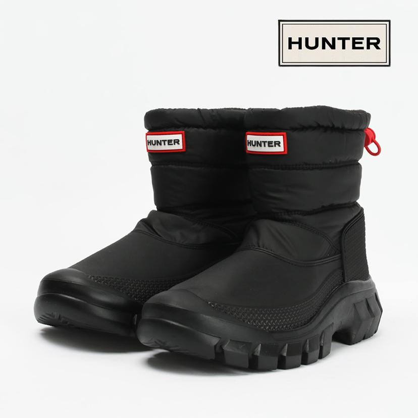 헌터 방한화 인트레피드 인슐레이티드 쇼트 스노우 부츠 블랙 WFS2108WWU-BLK