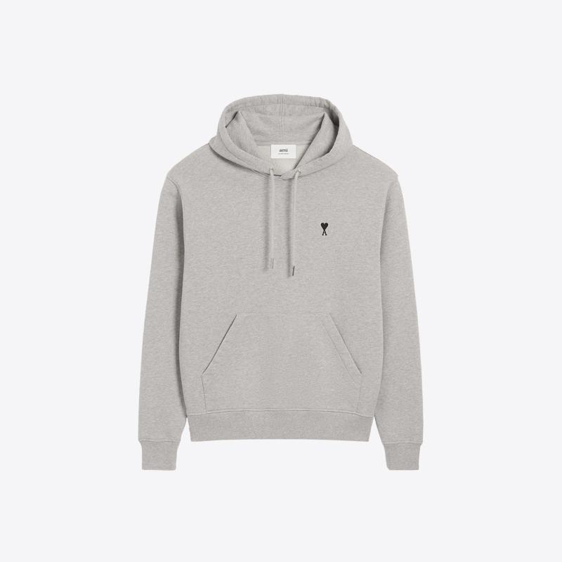 아미 드 꾀흐 하트 로고 후드티셔츠 (헤더애쉬그레이) HSW764 730 0951