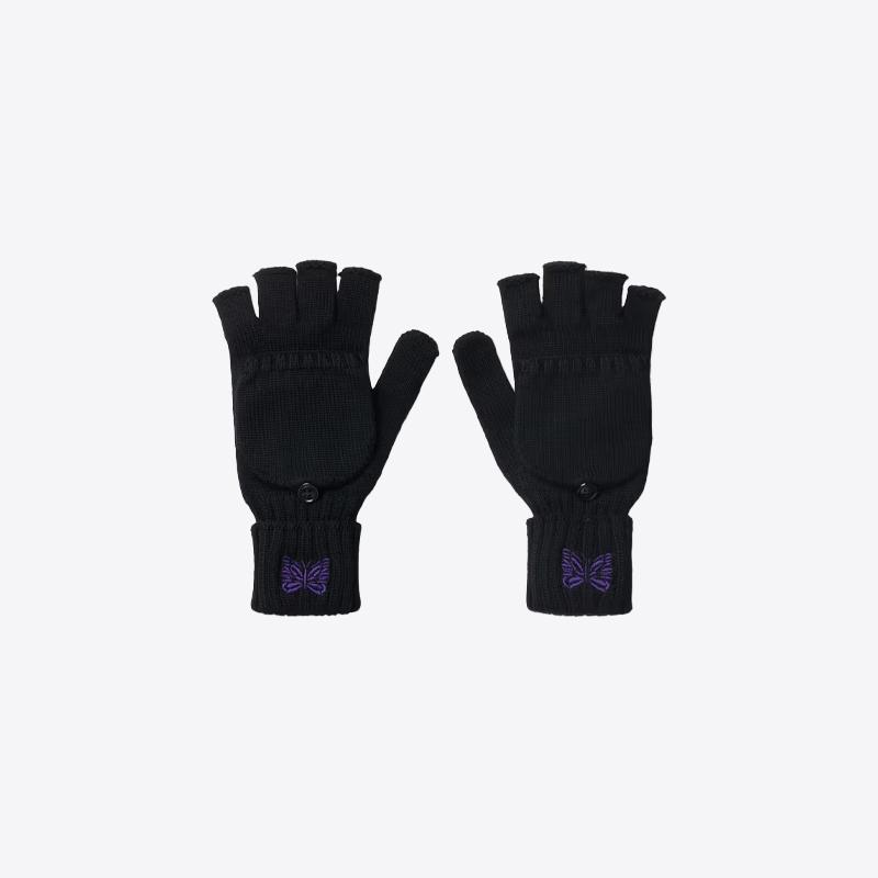 니들스 컨버터블 울 글러브 장갑 (블랙) RW062
