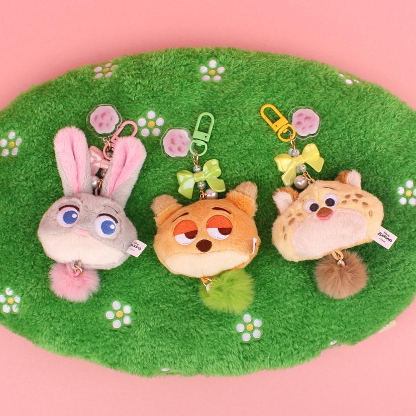 디즈니 주토피아 코튼캔디팝 인형키링