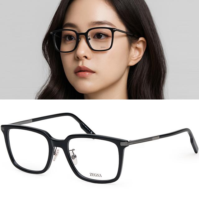 제냐 안경테 EZ5265 H 001 남성 여성 명품 안경 프리미엄 패션 디자인