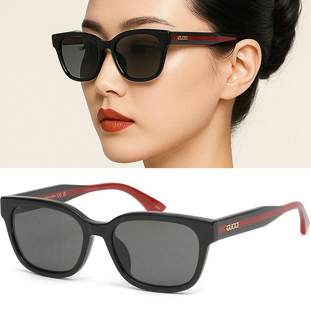 구찌 선글라스 GG1872SK 001 블랙 스퀘어 프리미엄 남녀공용 디자인